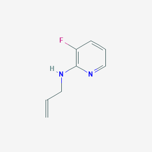 molecular formula C8H9FN2 B8497727 N-allyl-3-fluoropyridin-2-amine CAS No. 944401-74-5