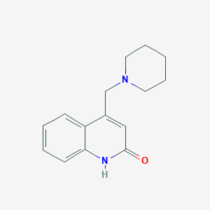 4-Piperidin-1-ylmethyl-1H-quinolin-2-one