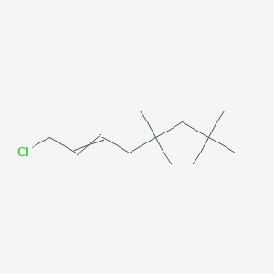 1-Chloro-5,5,7,7-tetramethyl-2-octene