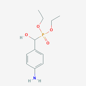Diethyl [(4-aminophenyl)(hydroxy)methyl]-phosphonate