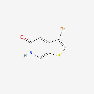 3-Bromothieno[2,3-c]pyridin-5-ol