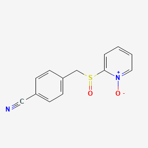 2-(4-Cyanophenylmethylsulfinyl)pyridine N-oxide