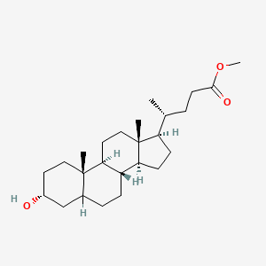 molecular formula C25H42O3 B8498374 Lithocholic acid methyl ester 