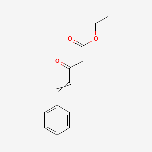 molecular formula C13H14O3 B8498397 Ethyl cinnamoylacetate 