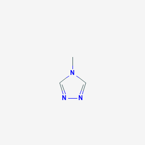 molecular formula C3H5N3 B084984 4-甲基-4H-1,2,4-三唑 CAS No. 10570-40-8