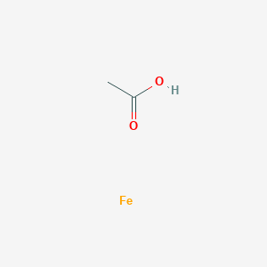 molecular formula C2H4FeO2 B8498484 Eisenazetat 