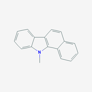 molecular formula C17H13N B084985 11-methyl-11H-benzo[a]carbazole CAS No. 13127-50-9