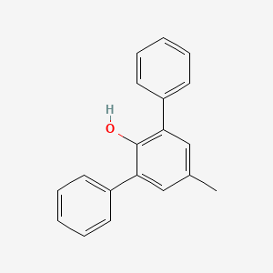 molecular formula C19H16O B8498511 4-Methyl-2,6-diphenylphenol CAS No. 75850-21-4