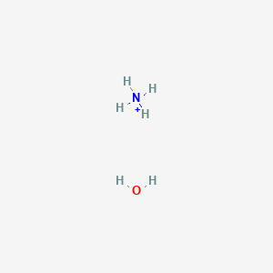 molecular formula H6NO+ B8498548 Ammonium hydrate CAS No. 51847-23-5