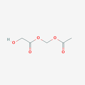 molecular formula C5H8O5 B8498677 Acetoxymethyl glycolate 