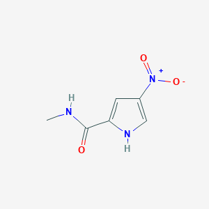 molecular formula C6H7N3O3 B8498888 N-methyl-4-nitro-1H-pyrrole-2-carboxamide 