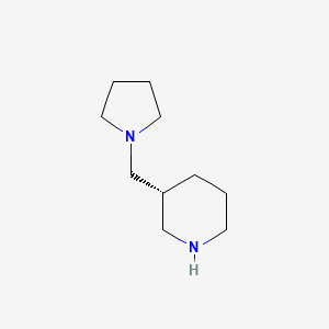 molecular formula C10H20N2 B8498938 (r)-3-Pyrrolidin-1-ylmethyl-piperidine 