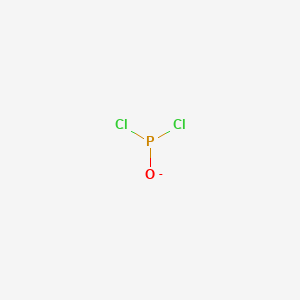molecular formula Cl2OP- B8498940 Dichlorophosphite CAS No. 43627-46-9