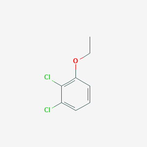molecular formula C8H8Cl2O B8498941 1,2-Dichloro-3-ethoxybenzene 