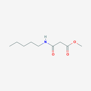 Methyl 3-pentylamino-3-oxopropionate