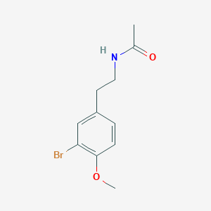 N-[2-(3-bromo-4-methoxyphenyl)ethyl]acetamide