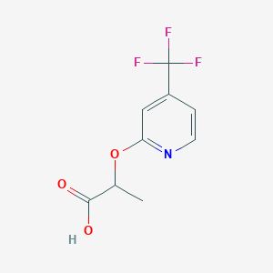 Propanoic acid, 2-[[4-(trifluoromethyl)-2-pyridinyl]oxy]-