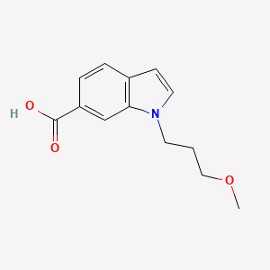 1-(3-methoxy-propyl)-1H-indole-6-carboxylic acid