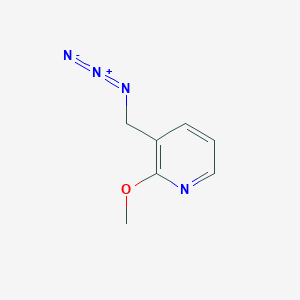 [(2-Methoxy-3-pyridyl)methyl]azide