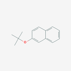 molecular formula C14H16O B8499170 2-tert-Butoxynaphthalene 