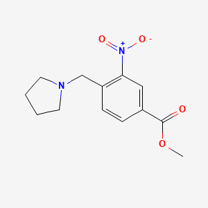 Methyl 4-(1-Pyrrolidinylmethyl)-3-nitrobenzoate