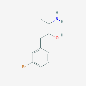 3-Amino-1-(3-bromophenyl)butan-2-ol