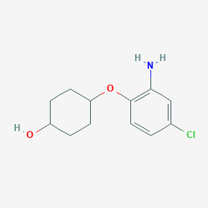 4-(2-Amino-4-chloro-phenoxy)-cyclohexanol