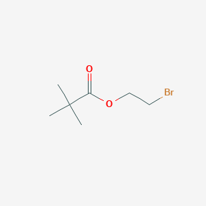 molecular formula C7H13BrO2 B8499523 2-BROMOETHYL 2,2-DIMETHYLPROPANOATE 