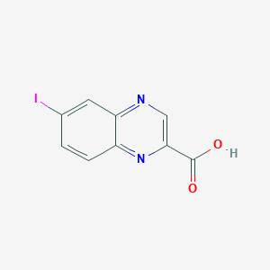 6-Iodoquinoxaline-2-carboxylic acid