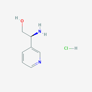 (S)-2-amino-2-(pyridin-3-yl)ethanol hydrochloride