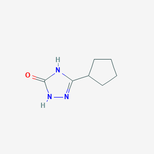 3-cyclopentyl-1H-1,2,4-triazol-5(4H)-one