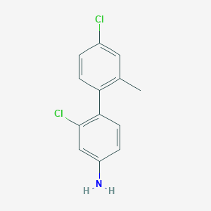 2,4'-Dichloro-2'-methyl-[1,1'-biphenyl]-4-amine