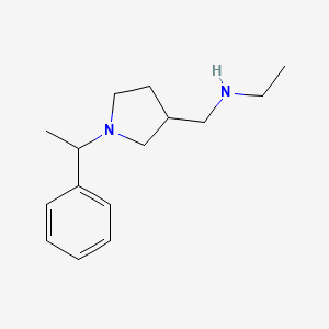 N-Ethyl-1-(1-phenylethyl)-3-pyrrolidinemethanamine