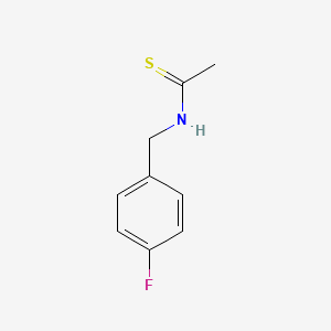 N-(4-fluorobenzyl)-thioacetamide