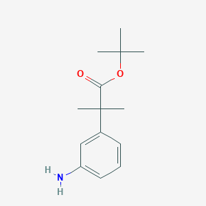Tert-butyl 2-(3-aminophenyl)-2-methylpropionate