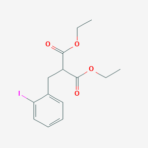 molecular formula C14H17IO4 B8500409 Diethyl 2-(2-iodobenzyl)malonate CAS No. 111373-31-0