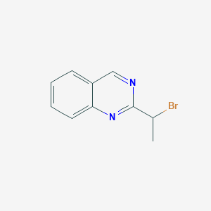 2-(1-Bromo-ethyl)-quinazoline