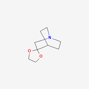 B8500632 3-Quinuclidinone ethyleneketal CAS No. 26814-49-3