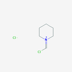1-(Chloromethylidene)piperidin-1-ium chloride