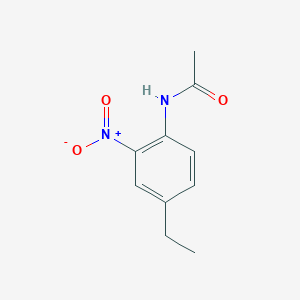 molecular formula C10H12N2O3 B8501278 N-(4-ethyl-2-nitrophenyl)acetamide 