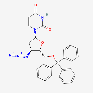 3'-Azido-5'-trityl-2',3'-dideoxyuridine