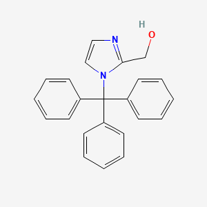 molecular formula C23H20N2O B8501363 (1-Trityl-1h-imidazol-2-yl)methanol 
