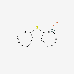 molecular formula C12H7LiS B8501375 lithium;4H-dibenzothiophen-4-ide CAS No. 75288-58-3