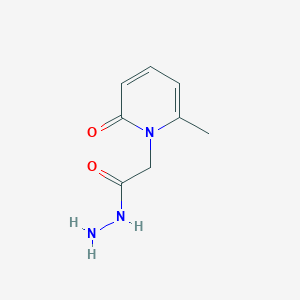 (6-Methyl-2-oxo-2h-pyridin-1-yl)-acetic acid hydrazide