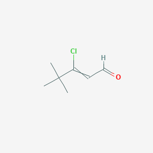 3-Chloro-4,4-dimethylpent-2-enal