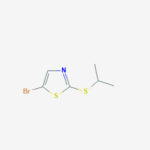 5-Bromo-2-(isopropylthio)thiazole