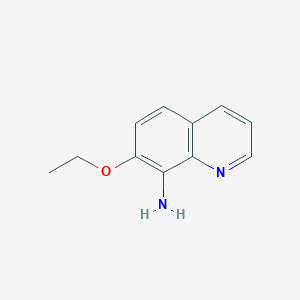molecular formula C11H12N2O B8501596 8-Amino-7-ethoxyquinoline 
