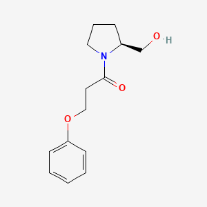 N-(3-phenoxy)propionyl-prolinol