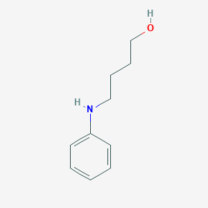 molecular formula C10H15NO B8501668 N-phenyl-4-hydroxybutylamine 