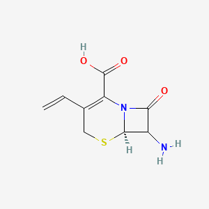 molecular formula C9H10N2O3S B8501702 7-Amino-3-vinyl-3-cephem-4-carboxylic acid 